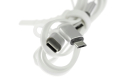 USB Cable, Type-C&Micro 2-in-1, 1m, 5V, 2A, Data Support