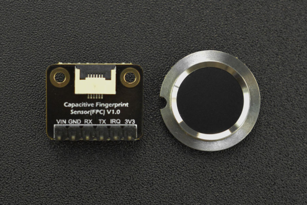 Capacitive Fingerprint Sensor UART 360° Self-Learning 3.3V 40mA