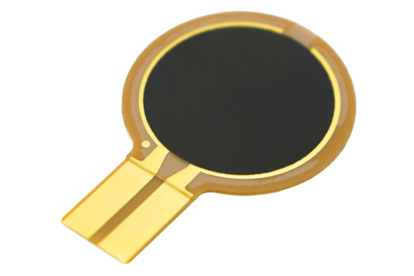 Ultra-Thin Circular Flex Force Sensor (0.45mm, 20g-6kg Range, 120°C High-Temp Resistance)