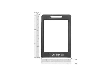 UNIHIKER M10 Screen Protector Plastic Case (Black)