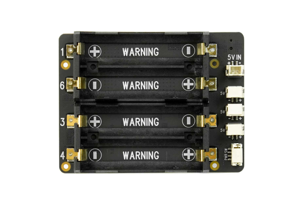 UPS HAT for Jetson Nano, 5.1V 8000mA, Intelligent Power Management