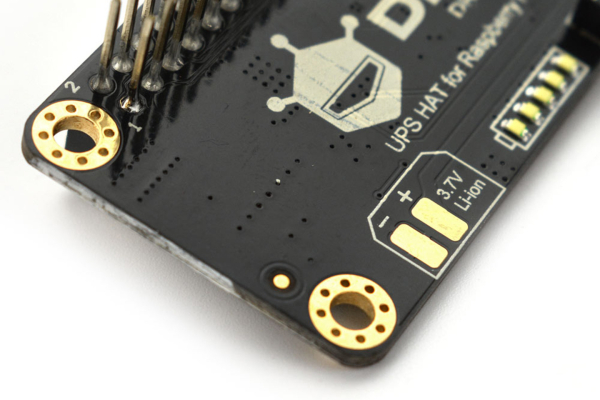 UPS HAT for Raspberry Pi Zero, 2A Output, I2C, Battery Protection