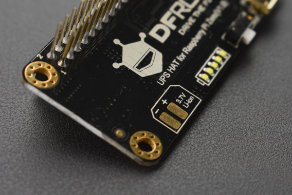 UPS HAT for Raspberry Pi Zero, 2A Output, I2C, Battery Protection