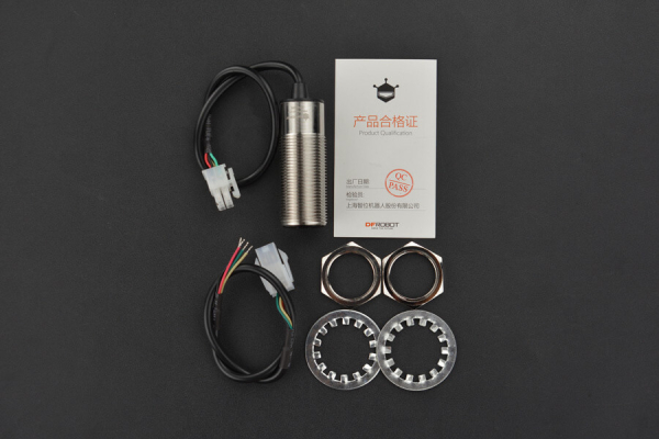 Ultrasonic Distance Sensor URM08, Waterproof Industrial 35~550cm, ModBus RTU