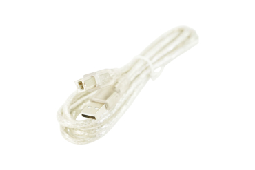 USB Cable A-B for Arduino Uno/Mega, USB 2.0, Black/White