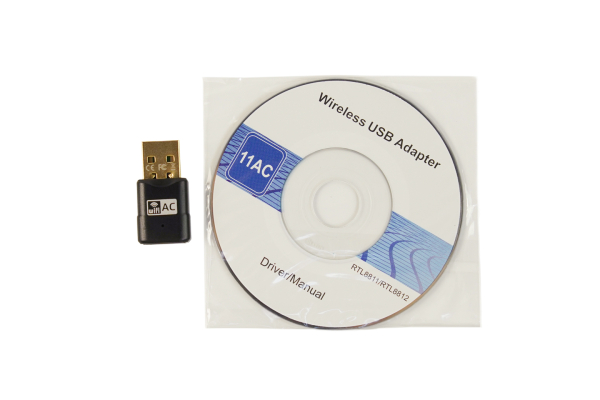 USB Dual Band WiFi Network Card, Compatible with Jetson Nano, LattePanda