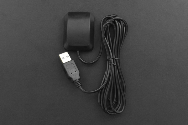USB GPS Receiver, 2m Extension Cable, Compatible with Raspberry Pi, LattePanda, Jetson Nano