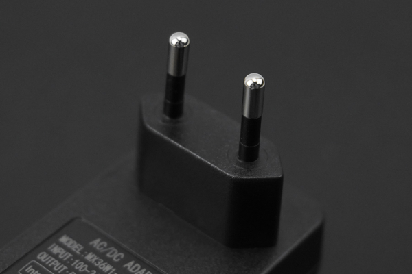 USB Power Supply, Raspberry Pi 5, 5V/5A, EU Standard, CE Certified