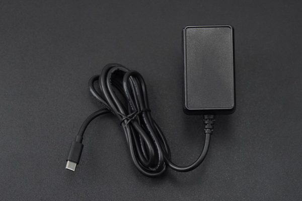 USB Power Supply, Raspberry Pi 5, 5V/5A, US Standard, UL and FCC Certified