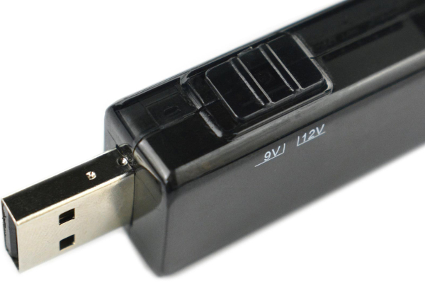 Step-up Boost Converter USB, 5V to 9V/12V, LED Display