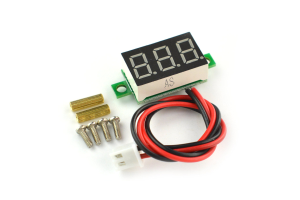 Voltage Monitoring Module 2.5V-30V, 300ms Refresh, 0.1V Error