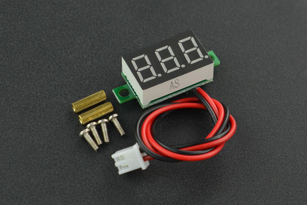 Voltage Monitoring Module 2.5V-30V, 300ms Refresh, 0.1V Error