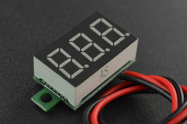 Voltage Monitoring Module 2.5V-30V, 300ms Refresh, 0.1V Error