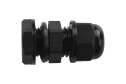 Cable Gland PG-7, Waterproof IP68, 3-6.5mm, Black