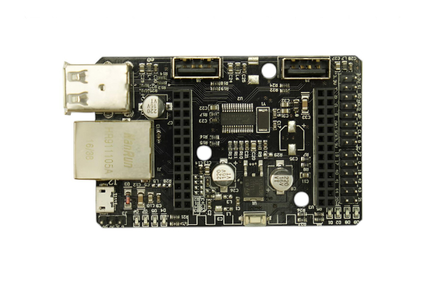 Standard Shield WRTnode, 4 USB, 100M Ethernet, GPIO, SPI, I2C