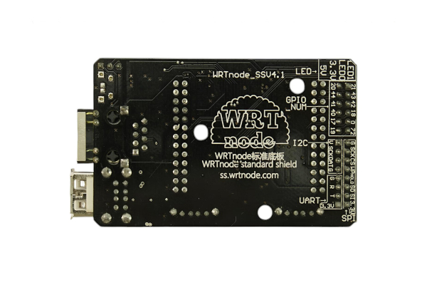 Standard Shield WRTnode, 4 USB, 100M Ethernet, GPIO, SPI, I2C