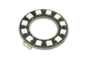 RGB LED Ring Lamp WS2812-12, 12 Beads, Full-Color, Cascadable
