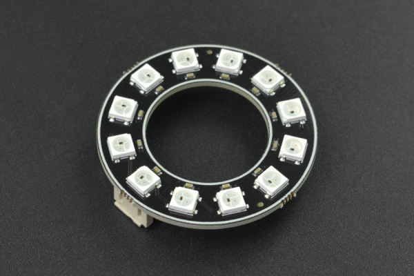 LED-ring med fuldfarve-lysdioder
