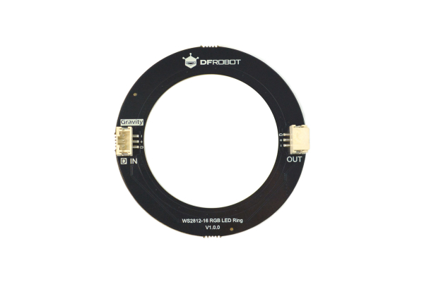 WS2812 RGB LED-ring med 16 fuldfarve-lysdioder