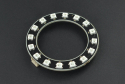 RGB LED Ring Lamp WS2812-16, Full-Color, 1-Wire, Cascadable