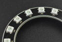 RGB LED Ring Lamp WS2812-16, Full-Color, 1-Wire, Cascadable