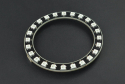 RGB LED Ring Lamp WS2812-24, Full-Color, 1-Wire, Cascadable
