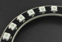 RGB LED Ring Lamp WS2812-24, Full-Color, 1-Wire, Cascadable