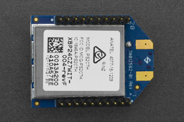 XBee PRO S2C 63mW PCB Antenna, Series 2C, ZigBee Mesh