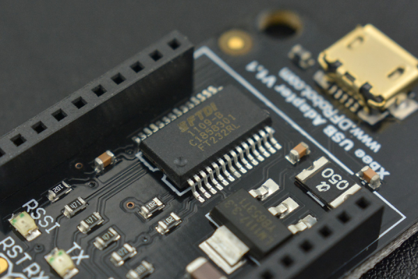 Xbee USB Adapter, FTDI, Micro USB, 5V, USB-TTL