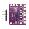 INA3221 3-kanals strøm- og effektmonitor – forside (leveret board er sort)