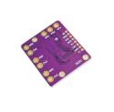 INA3221-modul – bagside med benforbindelser VS, GND, SCL, SDA og CH1–CH3 (leveret board er sort)