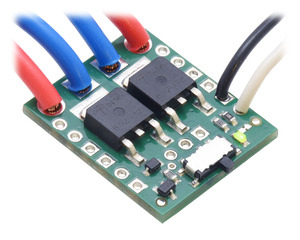 Pololu Big MOSFET Slide Switch (HP) – anvendelseseksempel