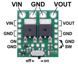 Pololu Big MOSFET Slide Switch (HP) – produktbillede