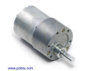 Pololu 19:1 Metal Gearmotor 37Dx52L mm 12V – set fra siden