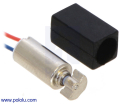 DC-vibrationsmotor 11,6×4,6×4,8 mm – detalje med ledninger