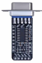 RS232 (DB9), RS485 og CAN til TTL-moduler – set med DB9-stik og grønne skrueterminaler