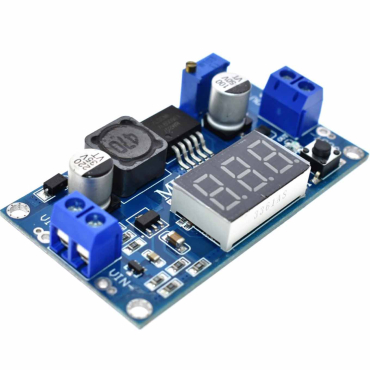 XL6009 justerbar boost-modul med digitalt display