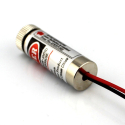 650nm rød prik-/punktlaser-modul 5 mW (SYD1230, Φ12 × 35 mm)