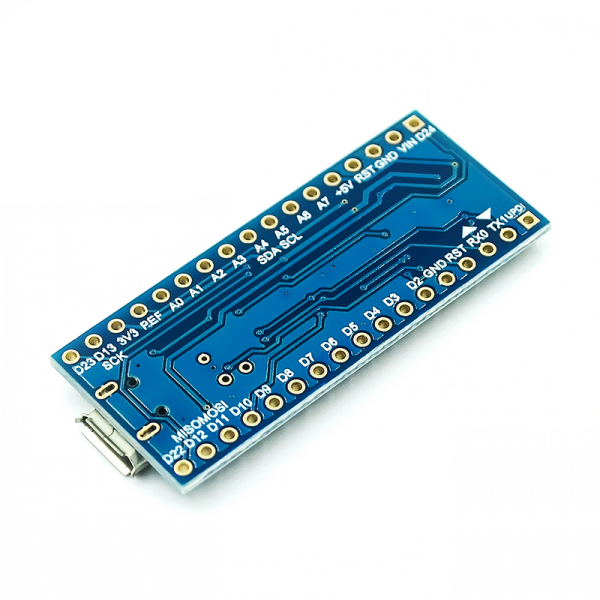 Nano Every-kompatibelt board (ATmega4808) – 5V AVR med USB, Nano-formfaktor