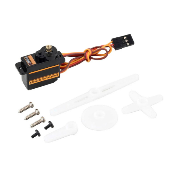 EMAX ES08MA II mini servo 12 g med metal/kobber gear
