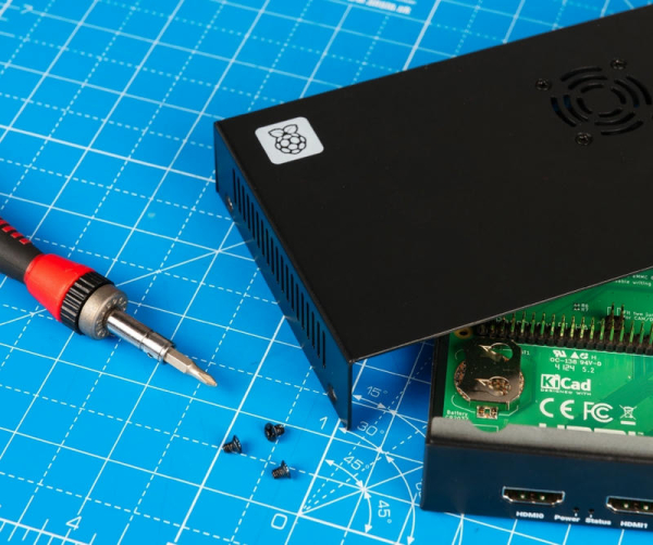 Raspberry Pi Compute Module 5 IO Case with DC Brushless Fan