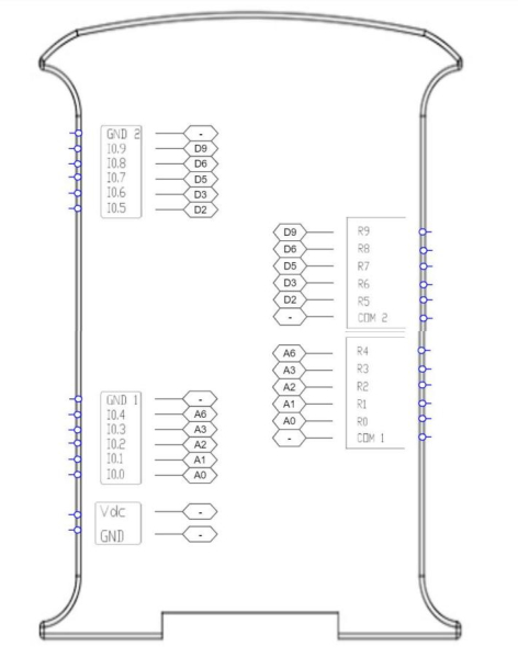 Relay Module - 10 I/Os, CPU Arduino NANO